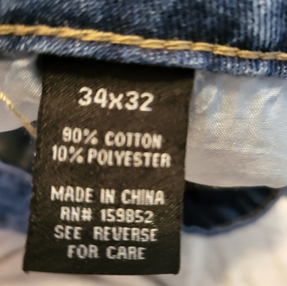 NWT SMOKE & ASH Men's jeans 34×32 style SA 7717-MD - Picture 13 of 16